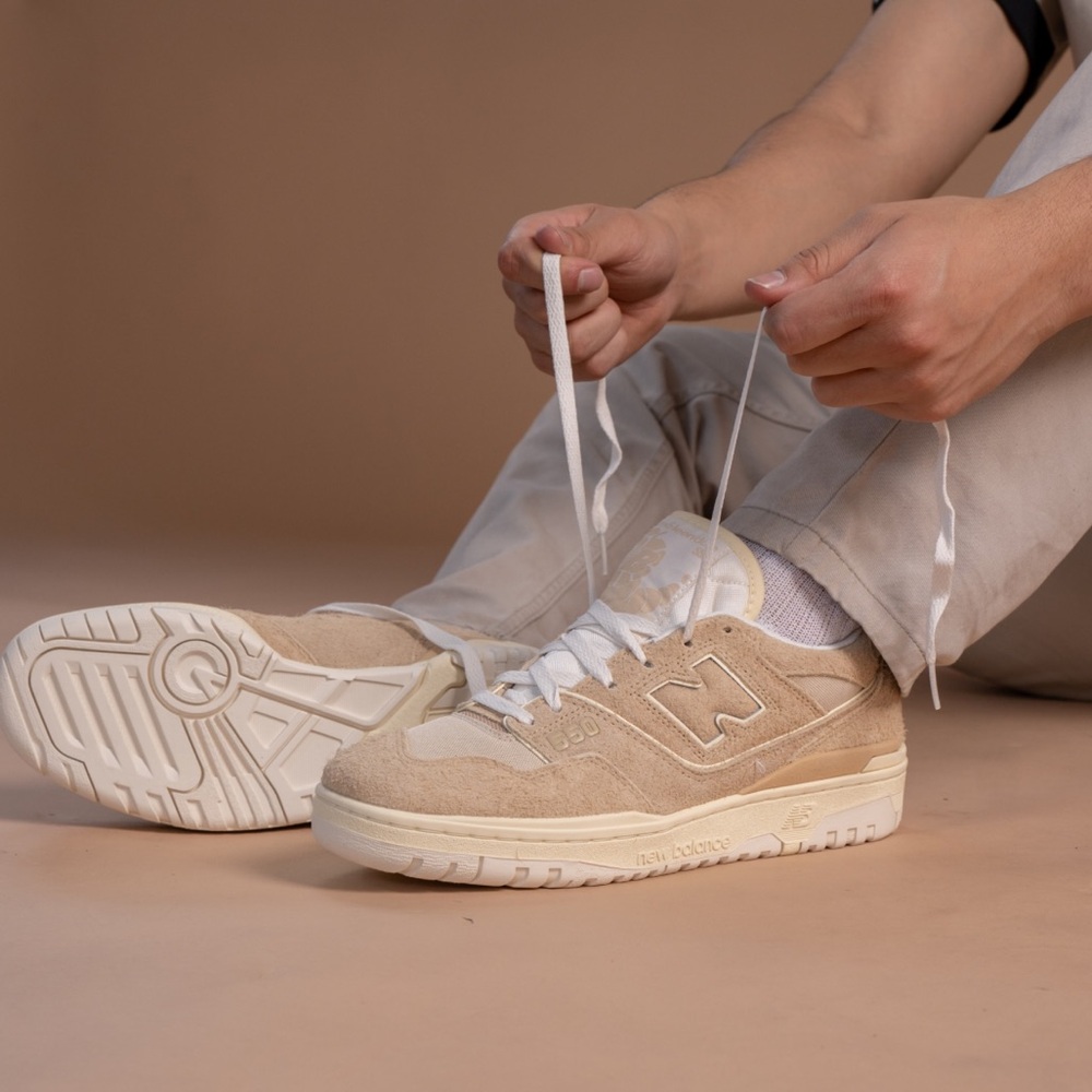 New Balance 550 Aime Leon Dore- Color: Taupe Beige